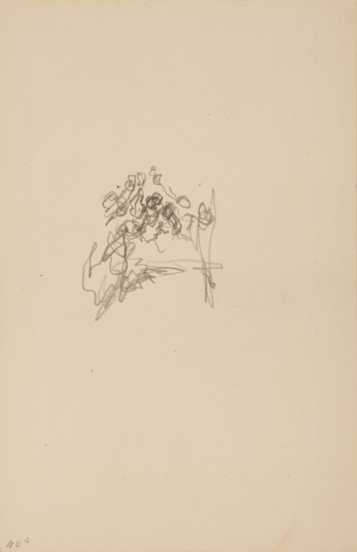 Sketches for the Frontispiece of At the Turn of the Glass