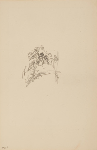 Sketches for the Frontispiece of At the Turn of the Glass