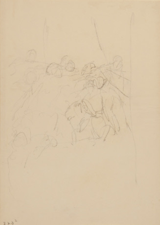 Sketch for Jack Ballister's Fortunes; Blackbeard's Last Fight
