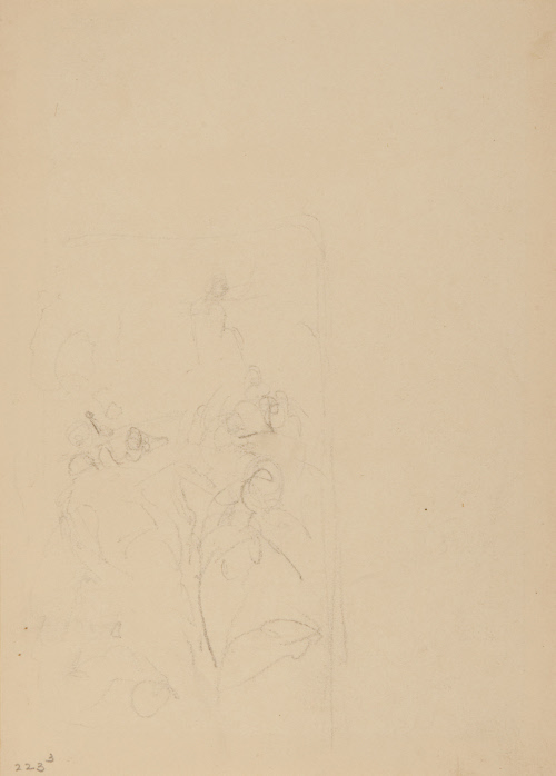 Sketch for Jack Ballister's Fortunes; Blackbeard's Last Fight
