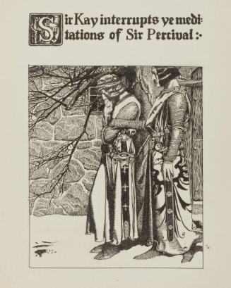 Sir Kay Interrupts ye Meditations of Sir Percival
