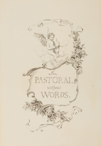 Title Page for A Pastoral Without Words