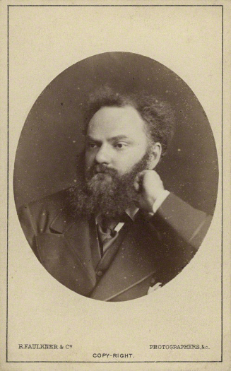 Carte-de-visite of Valentine Cameron Prinsep, 1870s by Robert Faulkner & Co. National Portrait …