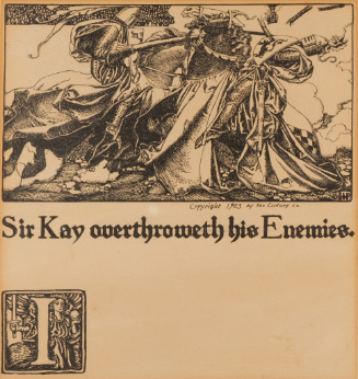 Sir Kay Overthroweth his Enemies