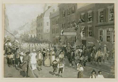 Carnival, Philadelphia, 1778