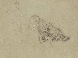 Sketch for Owlet;  At Daddy Bayne's