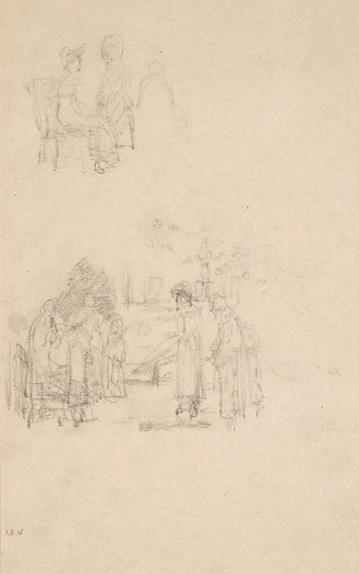 Sketches for Old Time-Life in a Quaker Town; The Umbrella - A Curious Present
