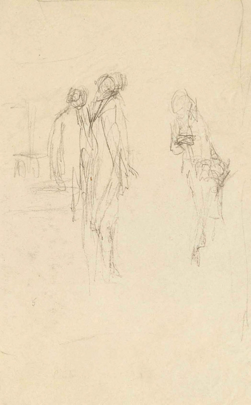 Sketch for Washington and the French Craze of '93; Citizen Genet Formally Presented to Washington