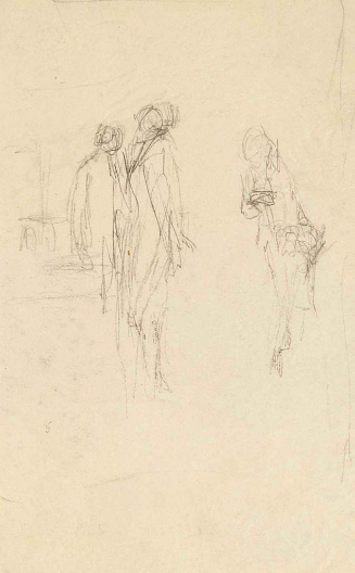 Sketch for Washington and the French Craze of '93; Citizen Genet Formally Presented to Washington