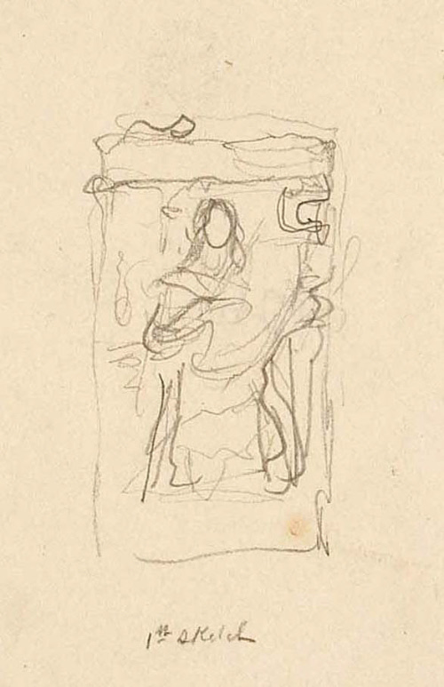 Sketch for Piere Vidal, Troubadour; Vidal -- Poet and Satirist