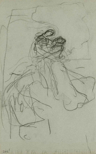 Sketch for Carlotta; Her outstretched arms seemed to close upon something