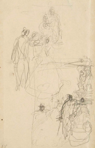 Sketches for Pictures from Thackeray; The Newcomes