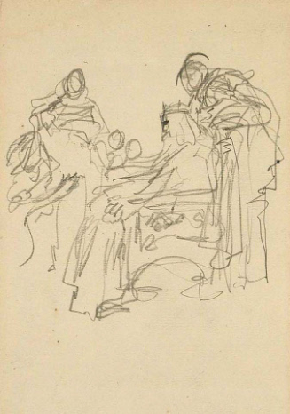 Sketch for Swanhild; I grow old, having no son but Randver