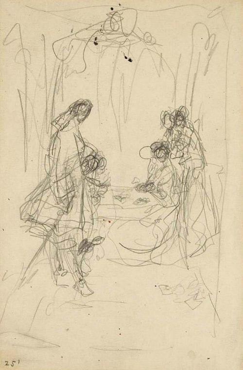 Sketch for Pictures from Thackeray; The Virginians