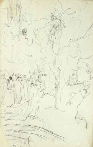 Sketch for Quo Vadis; The Conversion of Chilo