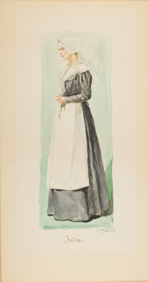 Theater costume design for “Julie”