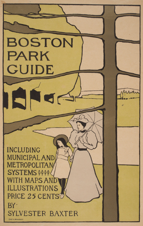 Advertising poster for Boston Park Guide