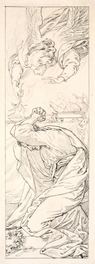 The Penitent Corinthian, Study for the Chapel of the Ascension