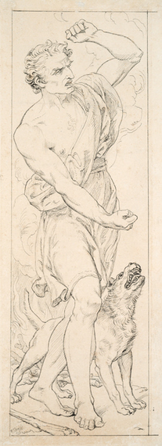 "The Contentious Man," Study for the Chapel of the Ascension
