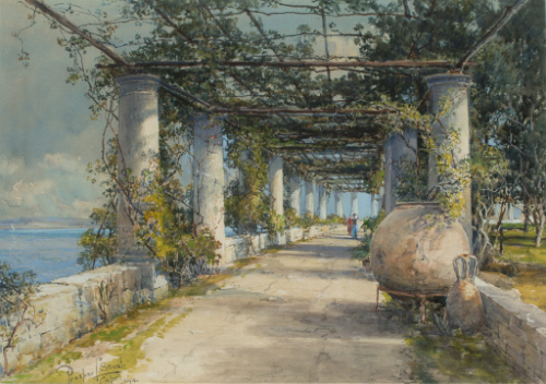 An Anacapri Pergola