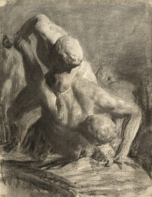 Cast Study, Wrestling Men