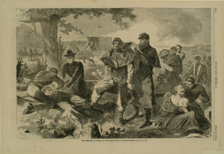 The Surgeon at Work at the War During an Engagement