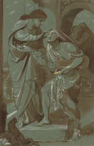 Study for "The Blind Man of Bethsaida"