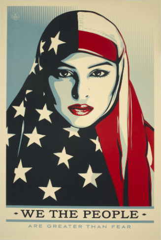 © Shepard Fairey. Photograph and digital image © Delaware Art Museum. Not for reproduction or p…