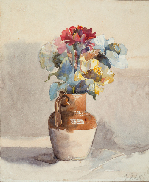 Flowers in jug