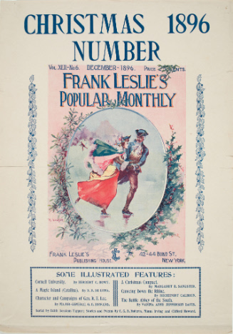 Poster for Frank Leslie's Popular Monthly, Christmas Number