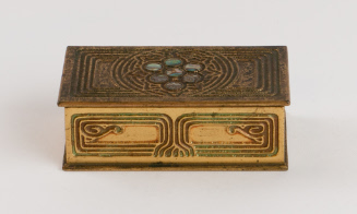 Stamp Box for an "Abalone" Desk Set
