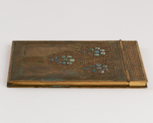 Memoranda Pad for an "Abalone" Desk Set