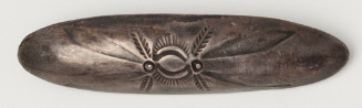 Narrow Silver Pin with Incised Decoration