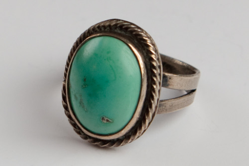 Silver and Turquoise Ring