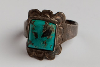 Silver and Turquoise Ring