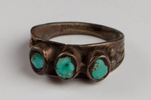 Silver and Turquoise Ring