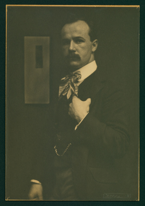 Portrait of Arthur Becher, Howard Pyle Manuscript Collection, Delaware Art Museum