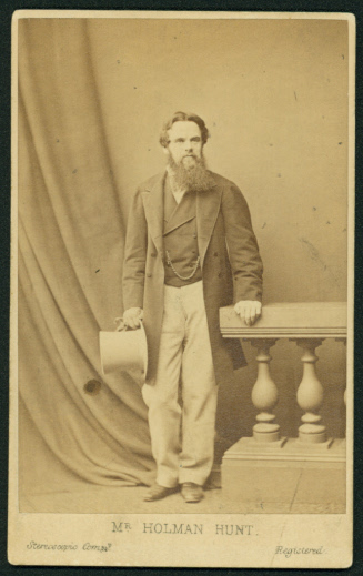 William Holman Hunt by London Stereoscopic and Photographic Co., c.1865. Samuel and Mary R. Ban…