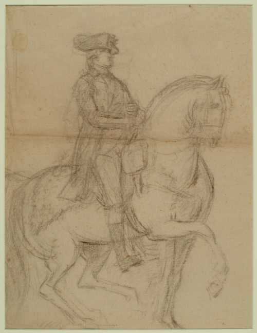 Study for Equestrian Figure of General Eliott for "The Siege of Gibraltar"