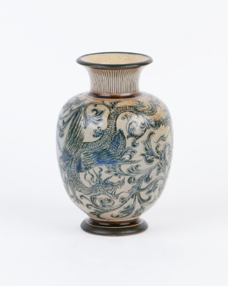 Vase with Dragon Ornament