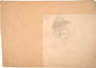 Sketch of a Woman in a Hat