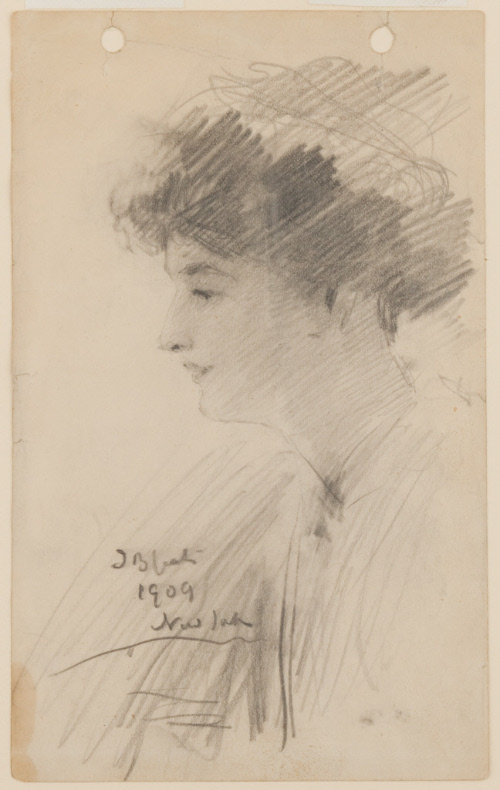 Profile Portrait of a Woman