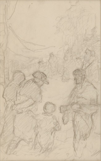 Sketches for The Boy Captive of Old Deerfield
