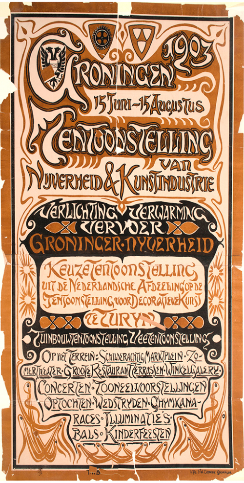 Groningen Tentoonstelling van Nijverheid & Kunstindustrie