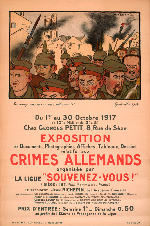 Exposition — Crimes Allemands