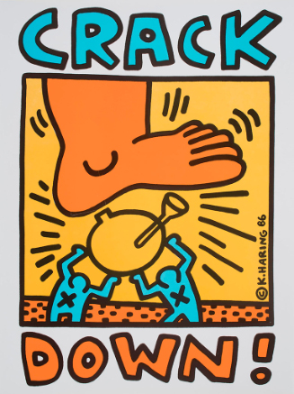 © Keith Haring Foundation. Photograph and digital image © Delaware Art Museum. Not for reproduc…