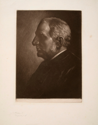 Portrait of Sir Francis Seymour Haden