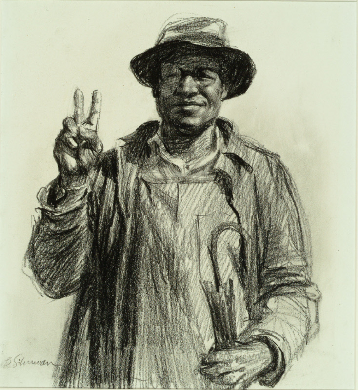 The Victory Sign, Montgomery – Works – Delaware Art Museum