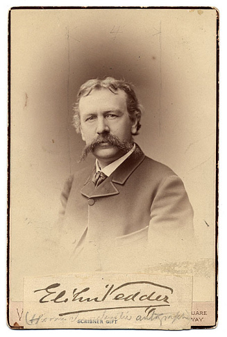 Elihu Vedder, c. 1870 by William Kurtz. Smithsonian Institution, aaa_charscrs_4393