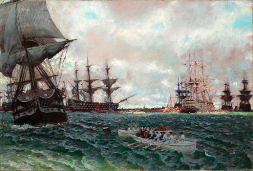 The Evacuation of Charleston by the British, December 14, 1782